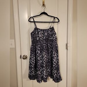 Stylish Leopard Print Kids Dress